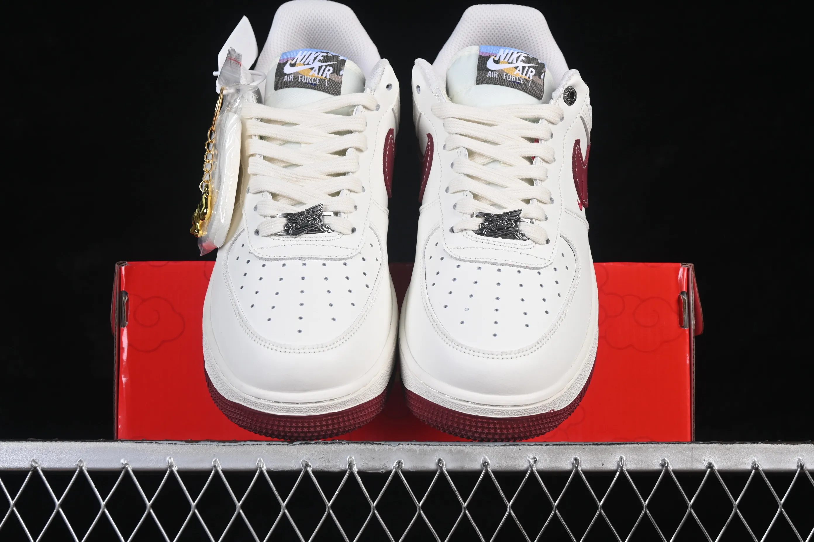 All Categories Nk Air Force 1 Air Force Series Nk Air Force 1 Low Air Force Low Nike Air Force 1'07 Low Year of the Horse Limited White and Red Air Force One Low Casual Shoes DD1982-348